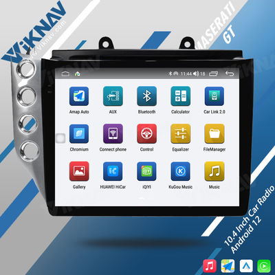 10.4 Inch WiFi 4G Car Radio Aftermarket Stereo System Upgraded For Maserati GT GranTurismo 2007-2017