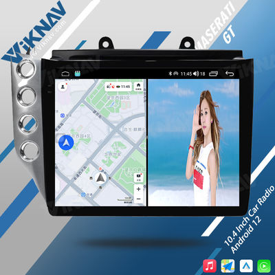 10.4 Inch WiFi 4G Car Radio Aftermarket Stereo System Upgraded For Maserati GT GranTurismo 2007-2017
