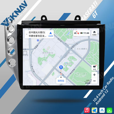 10.4 Inch WiFi 4G Car Radio Aftermarket Stereo System Upgraded For Maserati GT GranTurismo 2007-2017