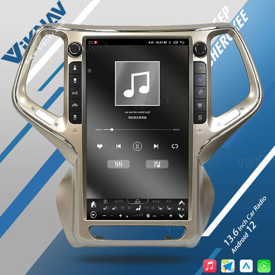 Car 2014 2018 Jeep Grand Cherokee Radio Replacement Auto Stereo 13.6 Inch OEM