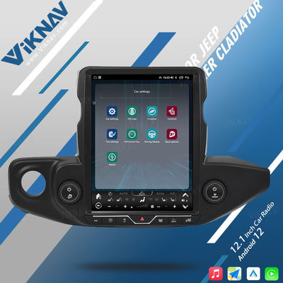 Touchscreen Jeep Wrangler Stereo Replacement JL Gladiator JT Head Unit Upgrade 2018-2023