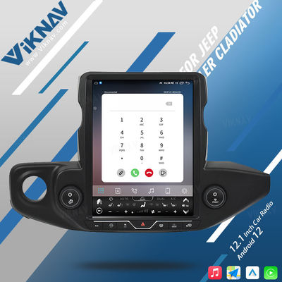 Touchscreen Jeep Wrangler Stereo Replacement JL Gladiator JT Head Unit Upgrade 2018-2023