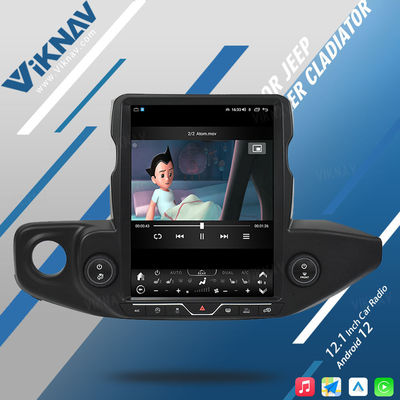 Touchscreen Jeep Wrangler Stereo Replacement JL Gladiator JT Head Unit Upgrade 2018-2023