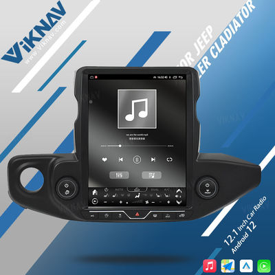 Touchscreen Jeep Wrangler Stereo Replacement JL Gladiator JT Head Unit Upgrade 2018-2023
