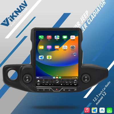 Touchscreen Jeep Wrangler Stereo Replacement JL Gladiator JT Head Unit Upgrade 2018-2023