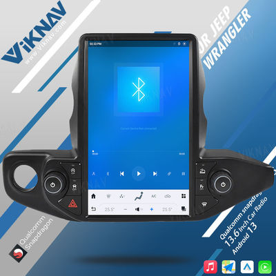 Tesla Style Wrangler Jeep Radio Upgrade 2018-2021 Carplay Head Unit Stereo Replacement