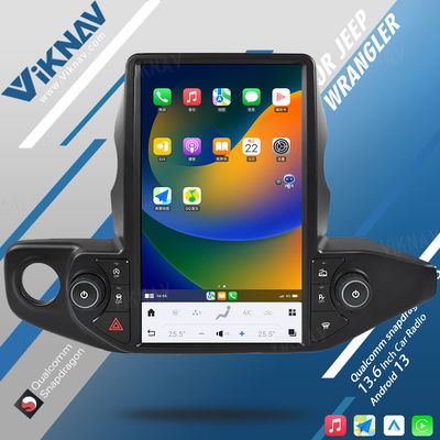 Tesla Style Wrangler Jeep Radio Upgrade 2018-2021 Carplay Head Unit Stereo Replacement
