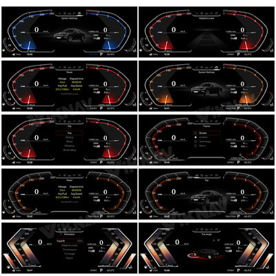 VIKNAV 11" Digital Cluster for BMW Z4 E89 2009-2016 Linux Vertical SpeedoMeter