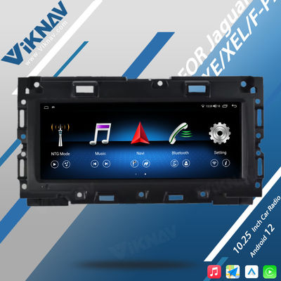Wirless Android Car Stereo Radio 10.25 Inch For Jaguar F-PACE 2016-2019 Multimedia Player