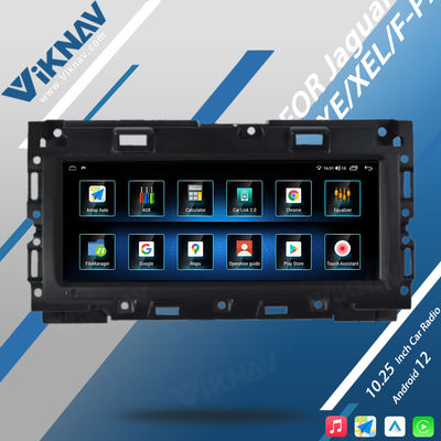 Wirless Android Car Stereo Radio 10.25 Inch For Jaguar F-PACE 2016-2019 Multimedia Player
