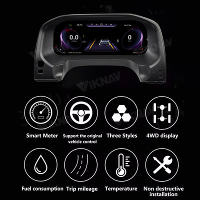 Car Digital Instrument Cluster Panel For Toyota Prado 2010-2019 LCD Meter