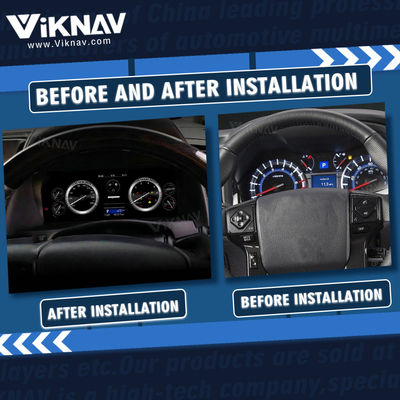VIKNAV ODM Digital Instrument Cluster Dashboard Aftermarket Gauge Cluster Toyota Alphard 2008-2014