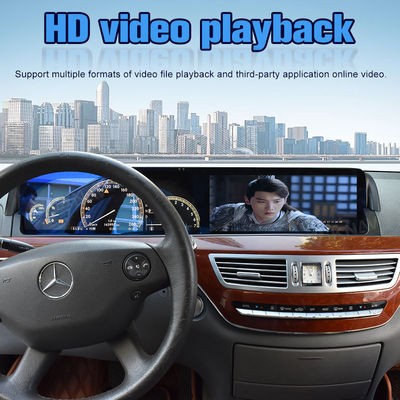 12.3 Inch Mercedes Android Screen Hear Unit Touch Screen For Benz S Class 2006-2013
