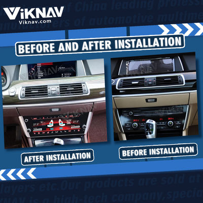 Viknav Car Climate Control For BMW 5 Series GT 2010-2017 AC Panel Touch Board LCD Digital Dashboard Air Conditioning