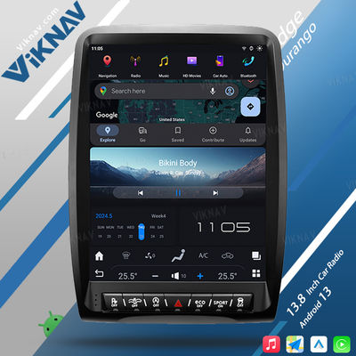 2014-2016 Dodge Durango Radio Replacement Wireless Carplay Unit Custom
