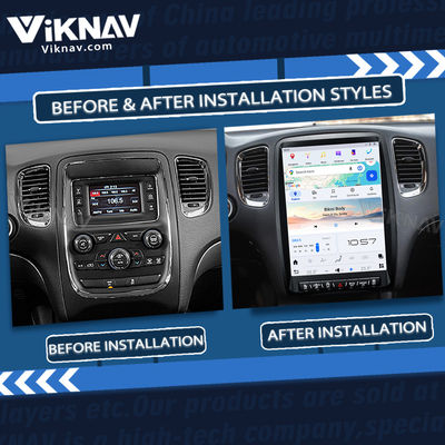 2014-2016 Dodge Durango Radio Replacement Wireless Carplay Unit Custom