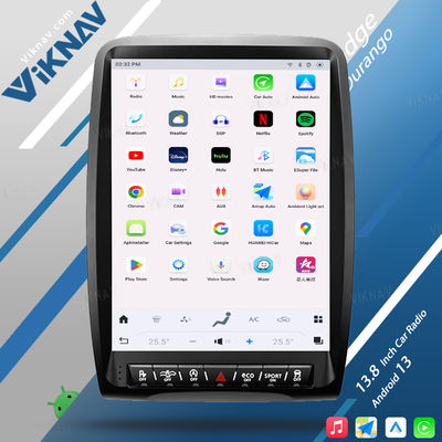 2014-2016 Dodge Durango Radio Replacement Wireless Carplay Unit Custom