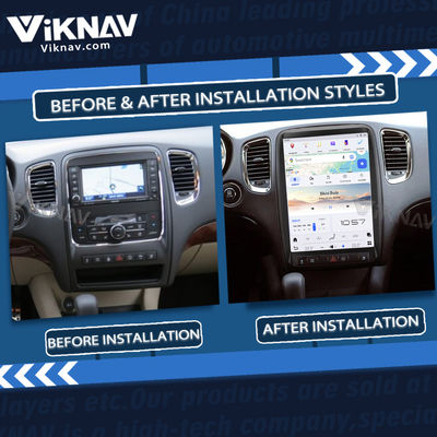 VIKNAV ODM Android 13 Dodge Android Radio For Durango 2011-2013 Tape Recorder