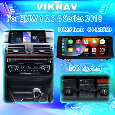 10.25 inch Car Radio For BMW 1 2 3 4 Series 2018 EVO System GPS Navigation Android Auto Multimedia Player Head Unit