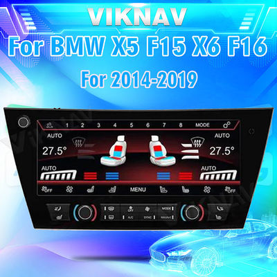 Car Climate Control For BMW X5 F15 X6 F16 2014-2019 AC Panel Touch Board LCD Digital Dashboard Air Conditioning Screen