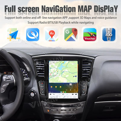 12.3 Inch QX60 JX35 Infiniti Head Unit Carplay Aftermarket Radio 2011-2020 GPS Carplay 4G WIFI