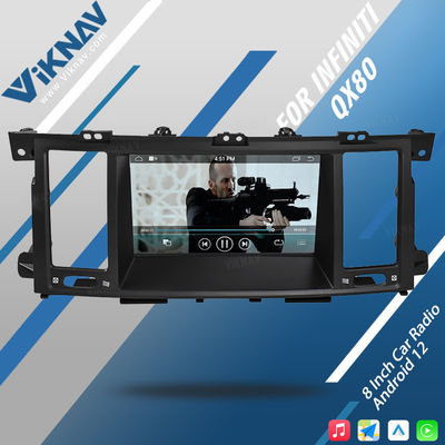 8 Inch Android Infiniti Head Unit Car Stereo Radio QX80 2013-2020 DVD Multimedia Player