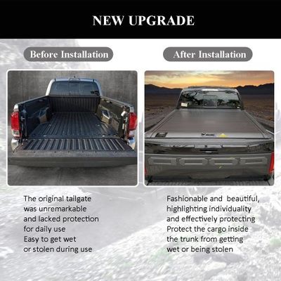 Waterproof Vinyl Pickup Bed Replacement Tonneau Cover Ford F-150 5.5ft 6.5ft