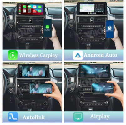 Viknav Linux Car Multimedia Interface Box For Lexus GX 2022 2023 Apple CarPlay