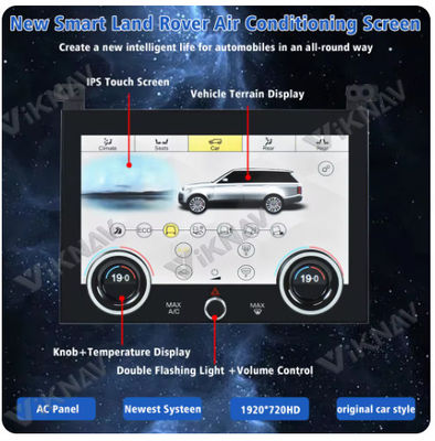 Car air Conditioning Panel For Land Range Rover Vogue L405 2013-2017 10.4 inch Climate Board AC Panel Touch Screen Car R