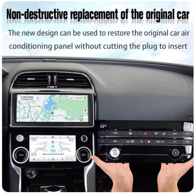 AC Panel for Jaguar XE XF (2015-2020) 10inch LCD Climate Control Screen with Conditioning Temperature Control Knobs