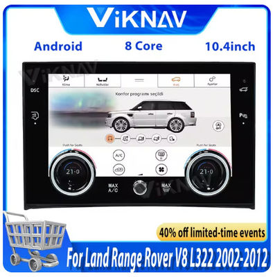 10.4inch AC Panel Display For Land Range Rover Vogue V8 L322 Keep the original functions with Car Air Condition Contrl