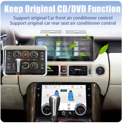 10.4inch AC Panel Display For Land Range Rover Vogue V8 L322 Keep the original functions with Car Air Condition Contrl