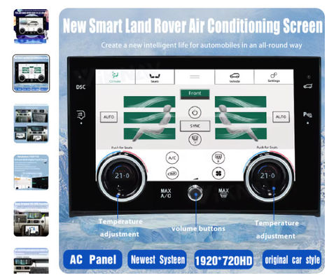 10.4inch AC Panel Display For Land Range Rover Vogue V8 L322 Keep the original functions with Car Air Condition Contrl