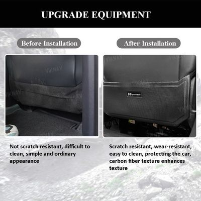 Viknav for F150 Raptor seat back modification door anti kick panel interior upgrade decorative pad