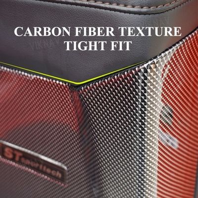 Viknav Car Door Anti Kick Pad for Ford F-150 F150 2015-2020 Accessories Carbon Fiber Style Leather