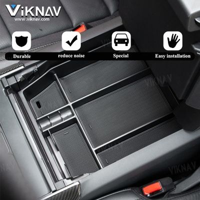 Viknav Center Console Organizer Tray Storage Suitable For 2015-2024 F150 Raptor Center Armrest Glove
