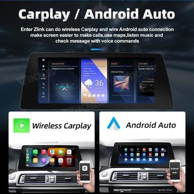 Viknav Car Radio 12.3 inch For BMW 6 Series F06 F12 2010-2012 CIC System Wireless Android Auto Carplayer GPS Navigation