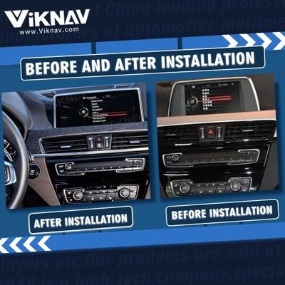 Viknav 12.3 inch Car Radio For BMW X1 F48 2016-17 NBT System Wireless Multimedia Player GPS Navigation Android Auto