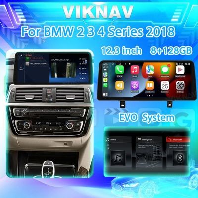 BMW 2 3 4 Series Double Din Touch Screen Radio headunit for android auto EVO System