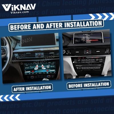BMW X5 F15 X6 F16 2014-2019 Single Din Bluetooth Radio car stereo LCD Digital Dashboard