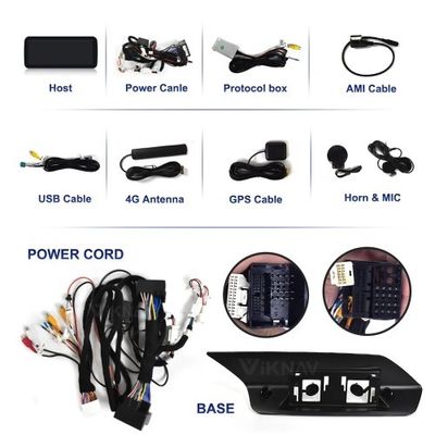 Viknav 12.3Inch Android Car radio With Screen For Mercedes Benz E Class W212 2009-2015 GPS Navigation 2Din Player NTG4.0