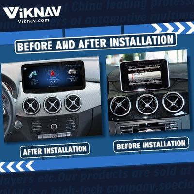 Viknav Android Car Radio For Mercedes Benz B Class W245 W246 2011-2019 12.3 Inch Stereo Player GPS Navigation (NTG4.5)