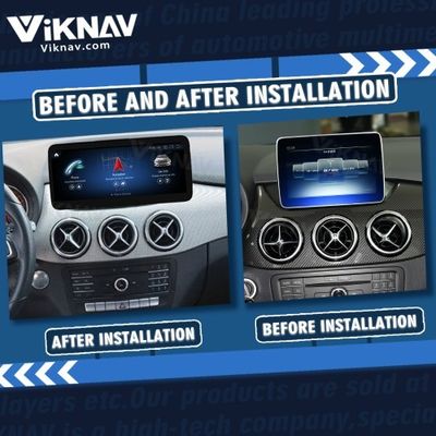 Viknav Android Car Radio For Mercedes Benz B Class W245 W246 2011-2019 12.3 Inch Multimedia Player GPS Navigation NTG5.0
