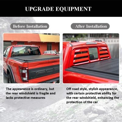 Viknav for 2021-2022 Ford F150 rear windshield protective frame decorative modification parts