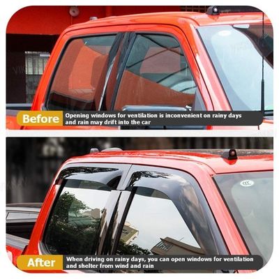 ViknavTruck Window Deflector for 2015-2023 Ford F150 Rain Guards Compatible With Ford F150 Raptor