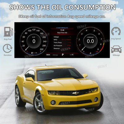 CockPit LCD Speedometer Car Instrument Cluster For Chevrolet Camaro 2010-2015 Replacement Digital Dashboard Screen