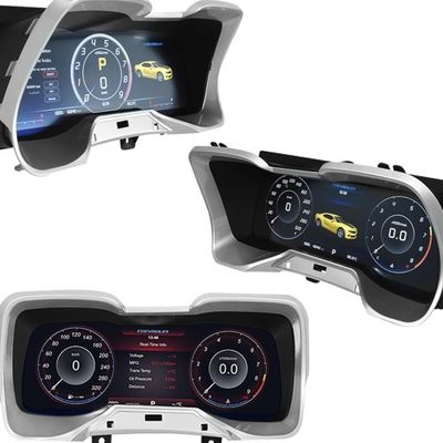 12.3 inch Digital Dash Instrument Cluster Replacement for 2010 2011 2012 2013 2014 2015 Camaro Linux LCD Cluster