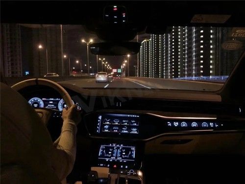 Android LCD Copilot Display For AUDI A4 A5 A6 Q7 2016-2020 Car Instrument Dashboard Display Multimedia Unit Head