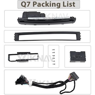 Android LCD Copilot Display For AUDI A4 A5 A6 Q7 2016-2020 Car Instrument Dashboard Display Multimedia Unit Head