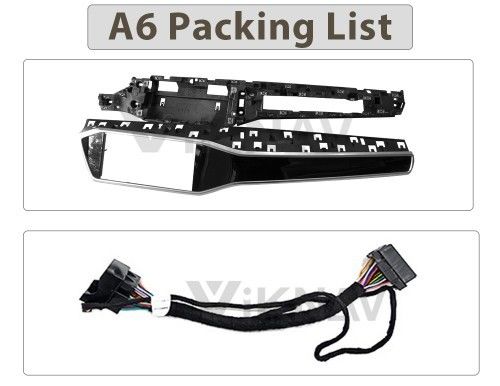 Android LCD Copilot Display For AUDI A4 A5 A6 Q7 2016-2020 Car Instrument Dashboard Display Multimedia Unit Head